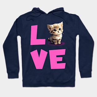 Love kitten Hoodie